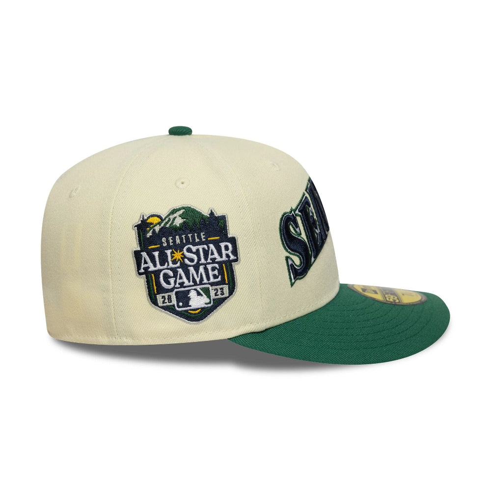 New Era - 59Fifty Fitted Seattle Mariners Cap - Green/Cream